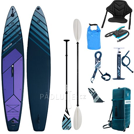 Paddleboard GLADIATOR PRO 12'6 LIGHT s karbon pádlem 2026 - nafukovací