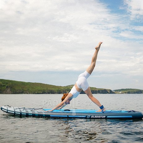 Paddleboard GLADIATOR PRO 12'6 WIDE s karbon pádlem 2026 - nafukovací