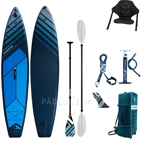 Paddleboard GLADIATOR PRO 12'6 WIDE s karbon pádlem 2026 - nafukovací