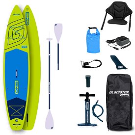Paddleboard GLADIATOR ONE 12'6 Lime - nafukovací