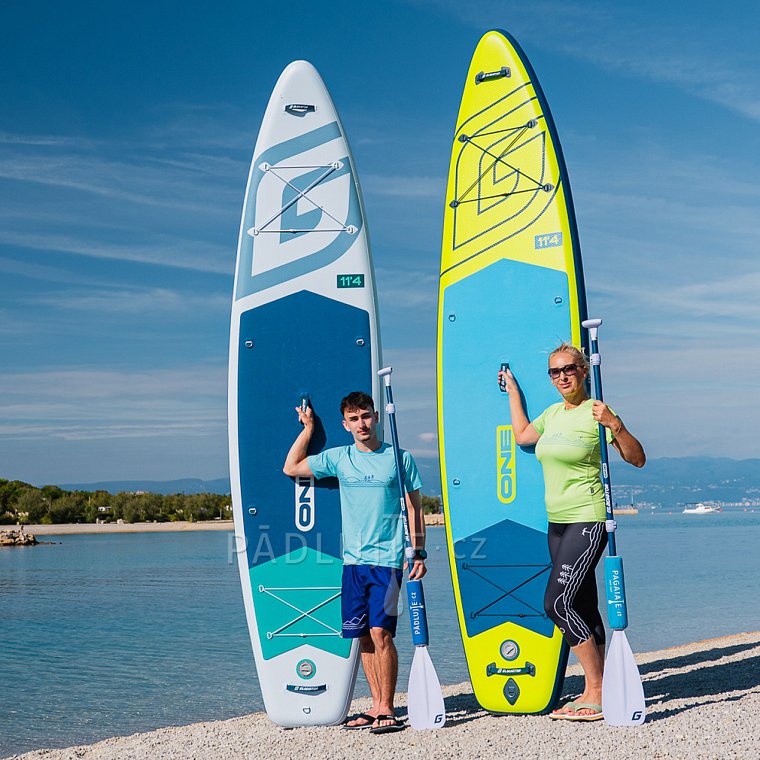 Paddleboard GLADIATOR ONE 11'4 Touring White - nafukovací