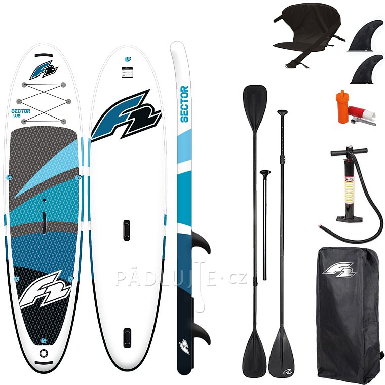 Paddleboard F2 SECTOR 12'2 BLUE WS - nafukovací