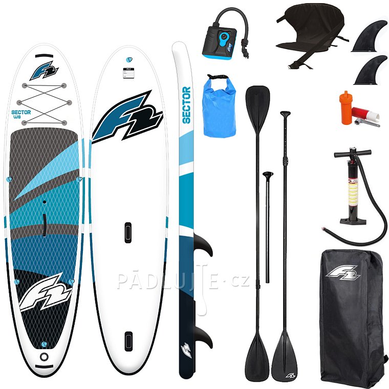 Paddleboard F2 SECTOR 12'2 BLUE WS - nafukovací