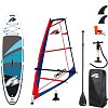 Paddleboard F2 SECTOR 11'5 BLUE komplet s plachtou - nafukovací