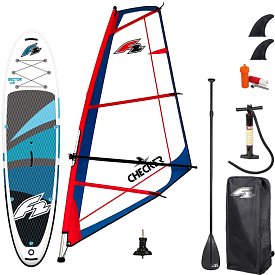Paddleboard F2 SECTOR 11'5 BLUE komplet s plachtou - nafukovací