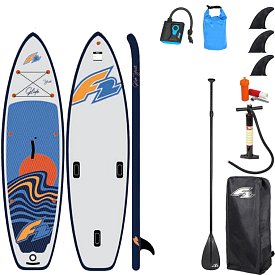 Paddleboard F2 GLIDE WINDSURF/WING YOUTH  GREY 10'0 s pádlem - nafukovací paddleboard