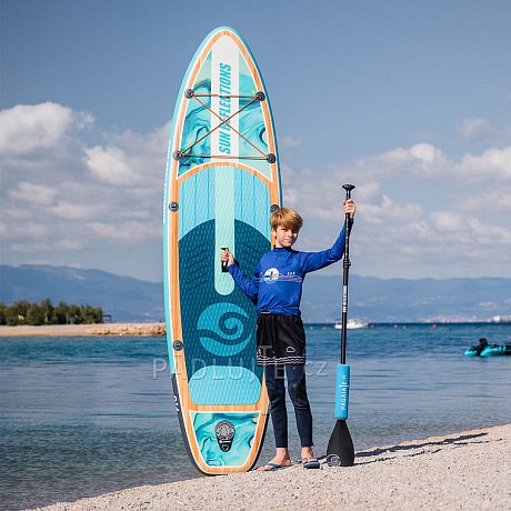 Paddleboard SUN REFLECTIONS S 9'4'' Ocean mirage - nafukovací