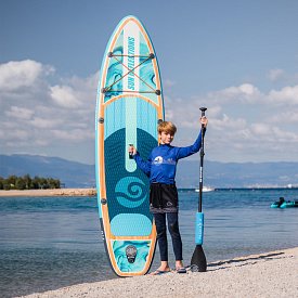 Paddleboard SUN REFLECTIONS S 9'4'' Ocean mirage - nafukovací