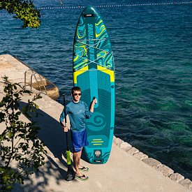 Paddleboard SUN REFLECTIONS M 10'8'' MINICOMBO Emerald - nafukovací