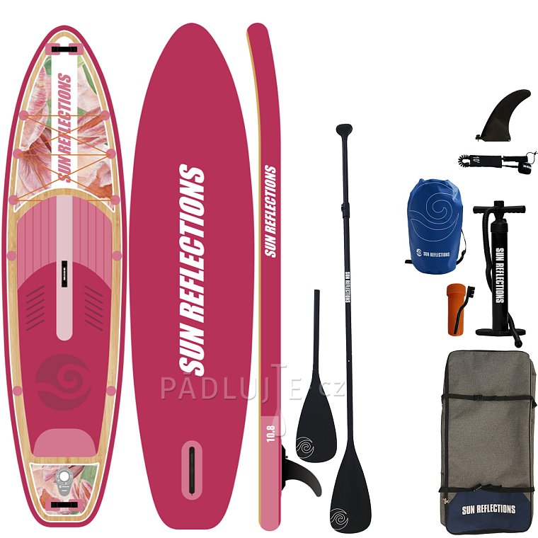 Paddleboard SUN REFLECTIONS M 10'8'' MINICOMBO Soft blush - nafukovací