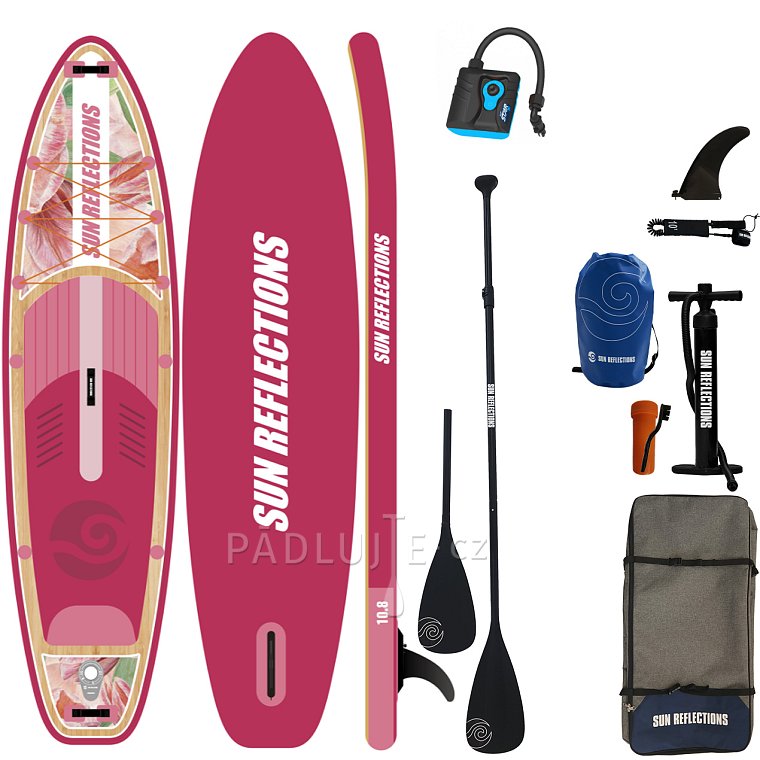 Paddleboard SUN REFLECTIONS M 10'8'' MINICOMBO Soft blush - nafukovací