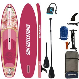 Paddleboard SUN REFLECTIONS M 10'8'' MINICOMBO Soft blush - nafukovací