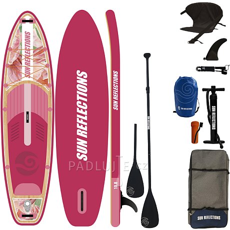 Paddleboard SUN REFLECTIONS M 10'8'' MINICOMBO Soft blush - nafukovací