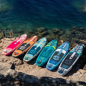 Paddleboard SUN REFLECTIONS MULTI 12'4'' MINICOMBO Emerald - nafukovací