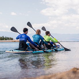 Paddleboard SUN REFLECTIONS FAMILY 13'6'' MINICOMBO Ocean mirage - nafukovací