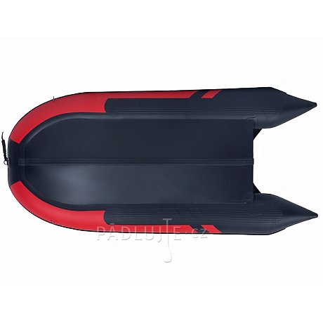 Člun GLADIATOR ACTIVE C330AL red black - nafukovací člun s hliníkovou podlahou