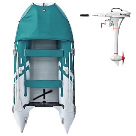 Člun GLADIATOR ACTIVE C420AL sea green - nafukovací člun s hliníkovou podlahou