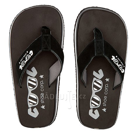 Žabky COOL Original Black 2 - pánské pantofle