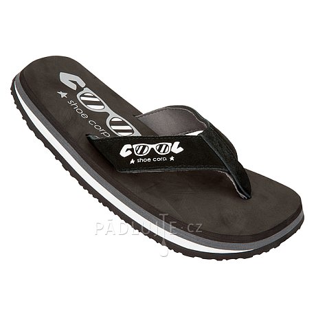 Žabky COOL Original Black 2 - pánské pantofle