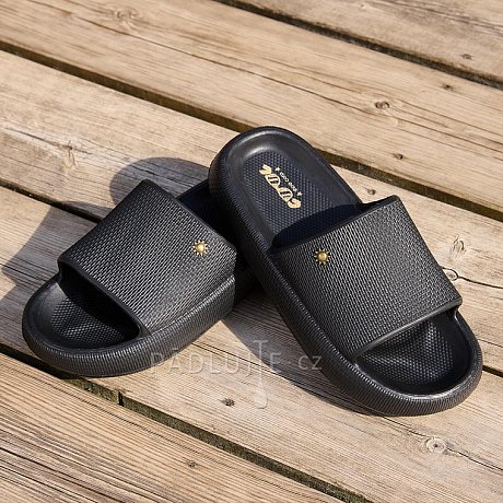 Pantofle COOL Plump Black - dámské