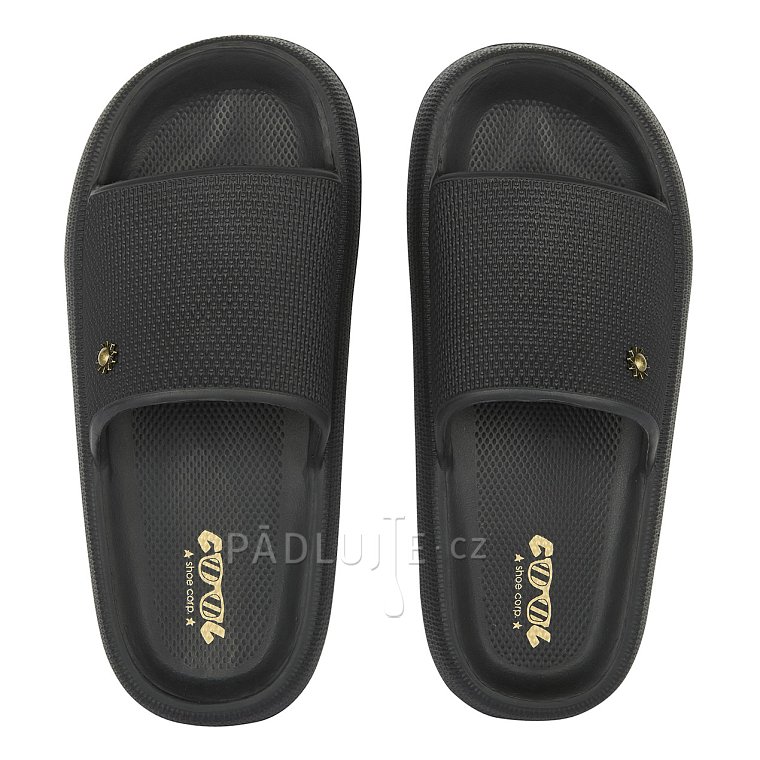 Pantofle COOL Plump Black - dámské
