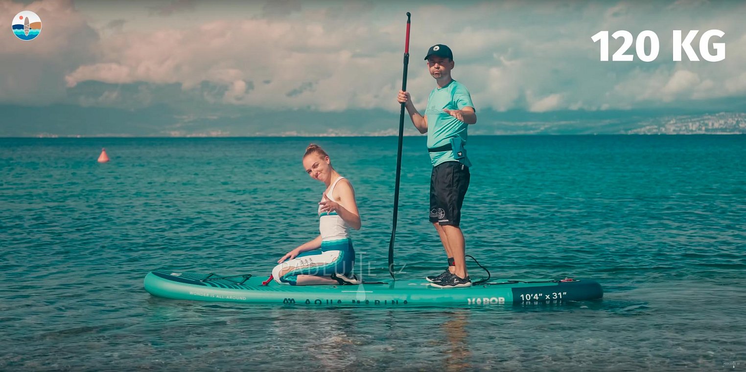 Paddleboard AQUA MARINA VAPOR 10'4 aqua splash 2026 - nafukovací