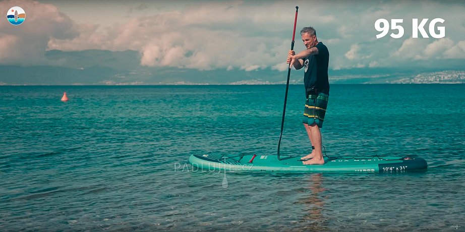 Paddleboard AQUA MARINA VAPOR 10'4 aqua splash 2026 - nafukovací