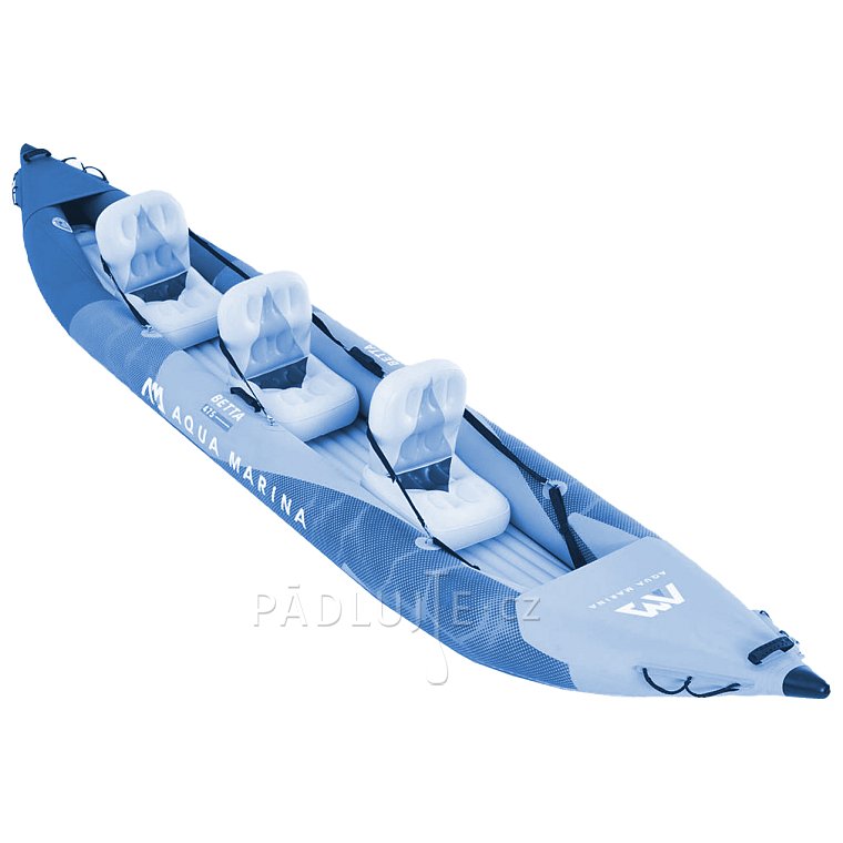 Kajak AQUA MARINA BETTA 475 Blue - třímístný nafukovací kajak