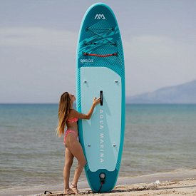 AQUA MARINA BREEZE 9'10 Silver tree, MONSTER 12'0 Sky Glider 2026 - Rodinná sada nafukovacích paddleboardů