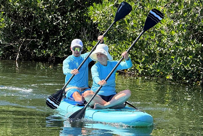 Pádlo PADDLENAUT Combo Basic 4-dílné nastavitelné pro paddleboard i kajak