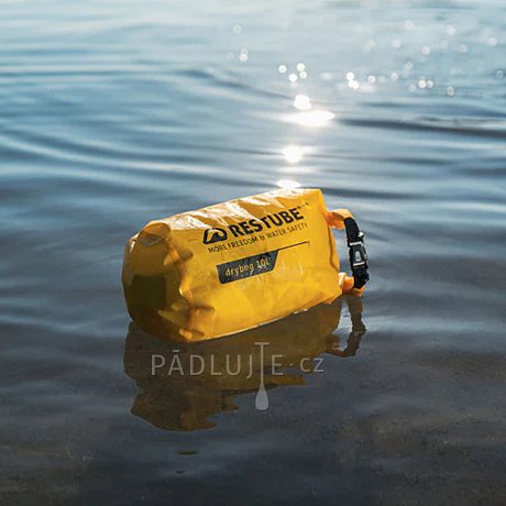 Vodotěsný vak RESTUBE 30l žlutý pro paddleboard