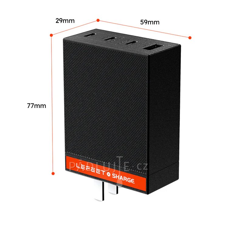 Nabíječka LEFEET USB C Charger 100W P1 / P1 XR / P1 Lite 100W USB