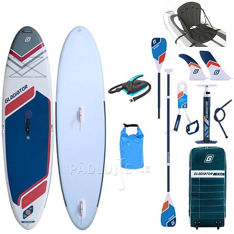 Paddleboard GLADIATOR WindSUP 10'7  2026 - nafukovací paddleboard, windsurfing a kajak