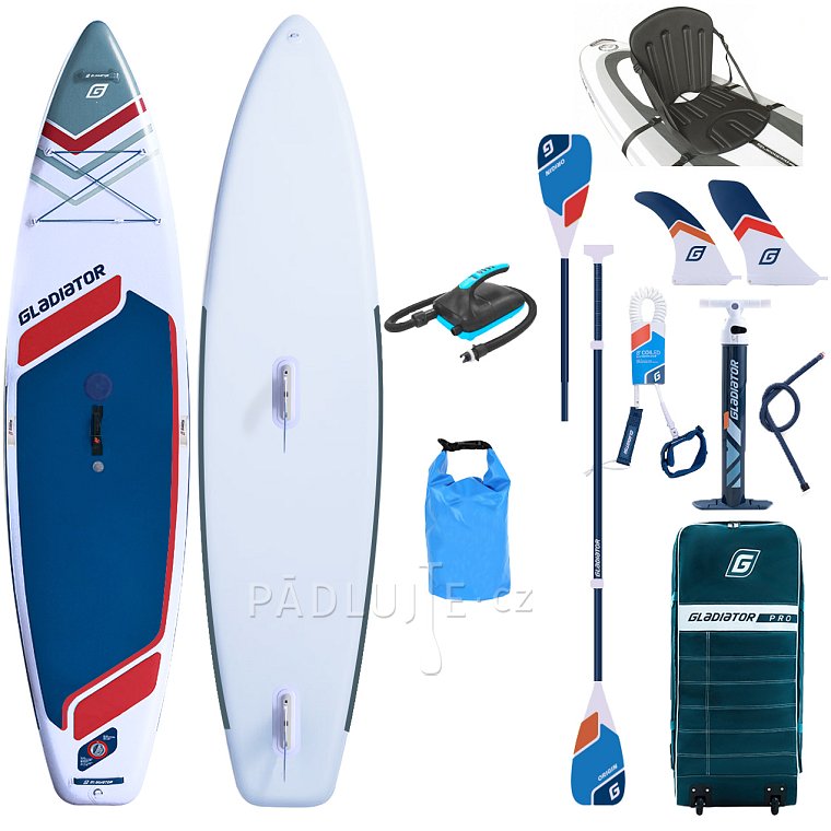 Paddleboard GLADIATOR WindSUP 11'6 2026 - nafukovací paddleboard, windsurfing a kajak