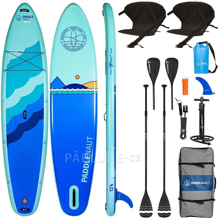 Paddleboard PADDLENAUT WAVE MULTI 12'4'' MINICOMBO 2026 - nafukovací