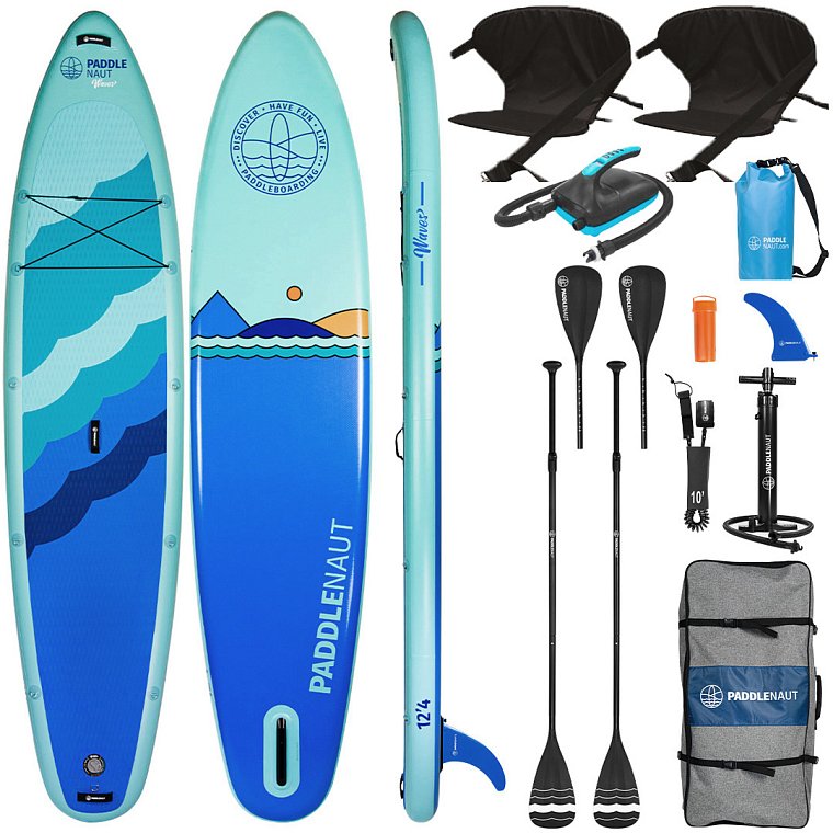 Paddleboard PADDLENAUT WAVE MULTI 12'4'' MINICOMBO 2026 - nafukovací