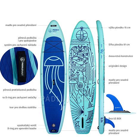 Paddleboard PADDLENAUT JELLO 10'8'' MINICOMBO 2026 - nafukovací