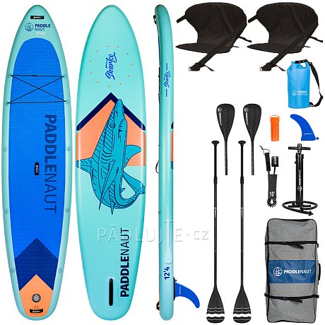Paddleboard PADDLENAUT SHARKO MULTI 12'4'' MINICOMBO 2026 - nafukovací