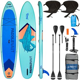 Paddleboard PADDLENAUT SHARKO MULTI 12'4'' MINICOMBO 2026 - nafukovací