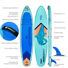 Paddleboard PADDLENAUT SHARKO MULTI 12'4'' MINICOMBO 2026 - nafukovací