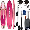 Paddleboard SUN REFLECTIONS MULTI 12'4'' MINICOMBO Soft Blush - nafukovací