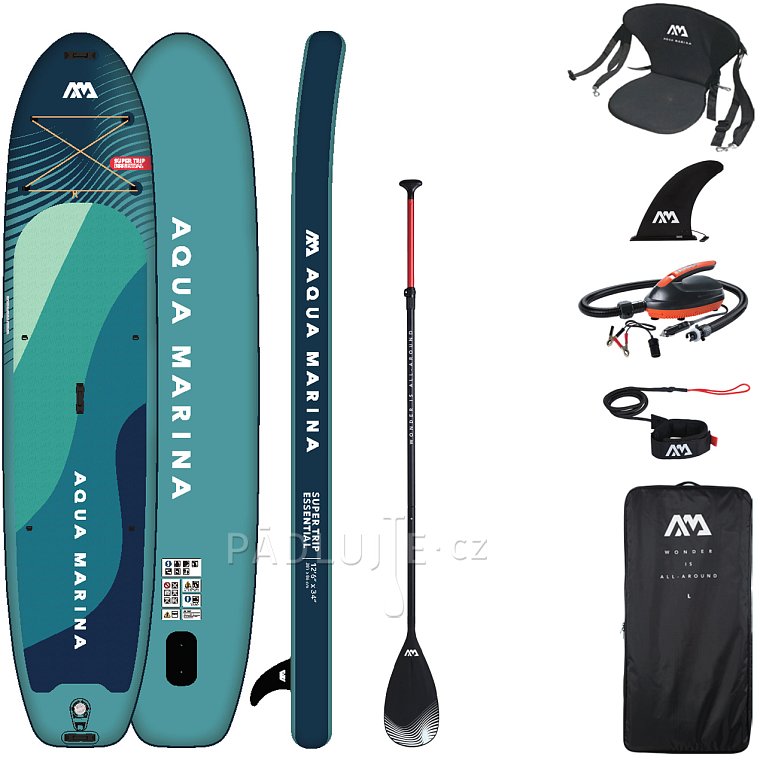 Paddleboard AQUA MARINA SuperTrip 12'6 2026 - nafukovací