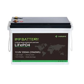 Baterie IMPROVE 200Ah 12.8V  LiFePO4 Bluetooth
