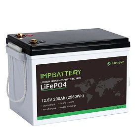 Baterie IMPROVE 200Ah 12.8V  LiFePO4 Bluetooth