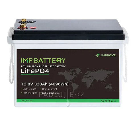 Baterie IMPROVE 320Ah 12.8V  LiFePO4 Bluetooth