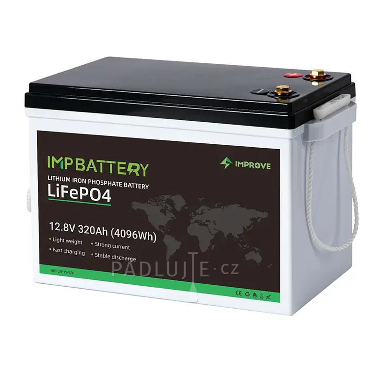 Baterie IMPROVE 320Ah 12.8V LiFePO4 Bluetooth