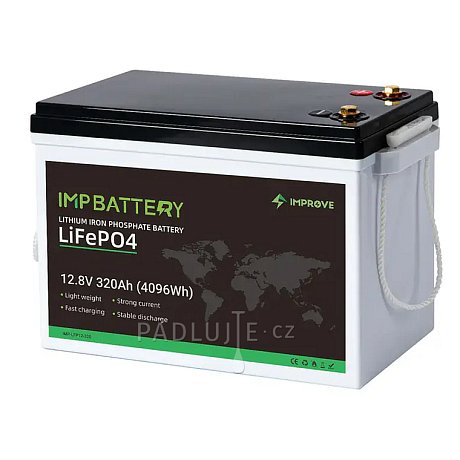 Baterie IMPROVE 320Ah 12.8V  LiFePO4 Bluetooth
