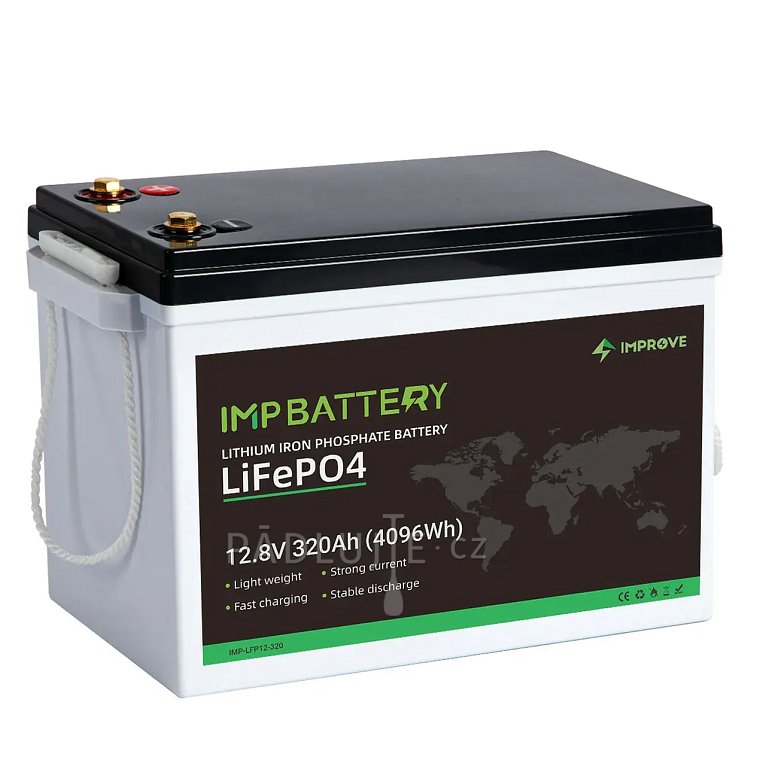 Baterie IMPROVE 320Ah 12.8V LiFePO4 Bluetooth