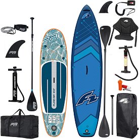 Paddleboard F2 AXXIS 12'2'' navy blue, AQUA MARINA PURE AIR Tropic 10'2'' - Rodinná sada nafukovacích paddleboardů