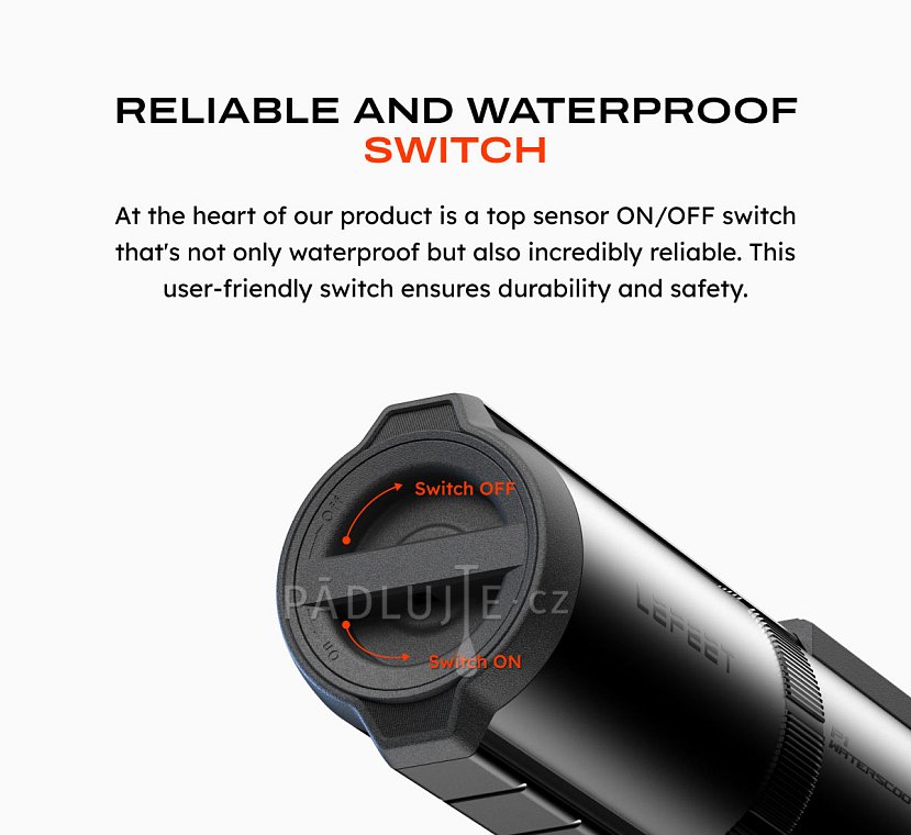 Motor LEFEET P1 XR black 100Wh